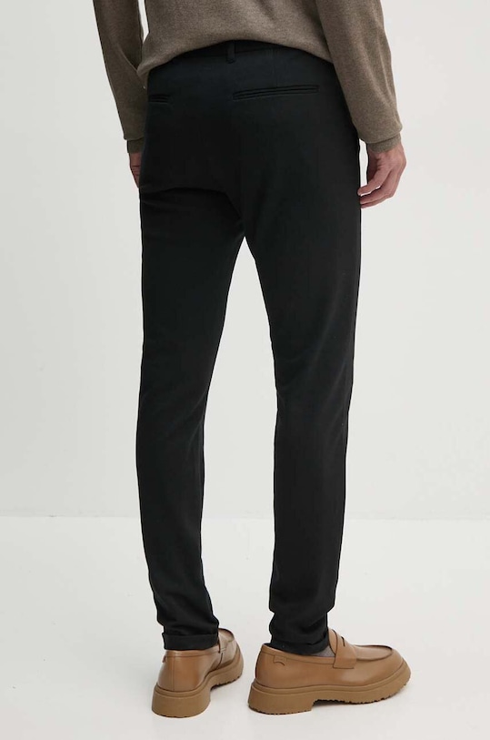 Odzież Lindbergh spodnie 30.01007B.BLACK czarny