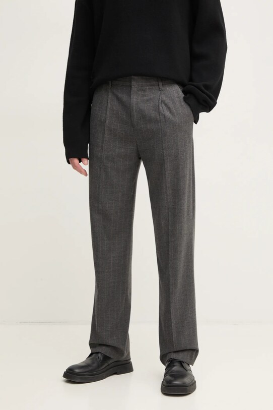 ZADIG&VOLTAIRE spodnie wzorzyste szary WMPA00197