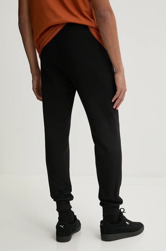 Одяг Бавовняні спортивні штани C.P. Company Diagonal Raised Fleece Cargo Sweatpants 17CMSP017A005086W чорний