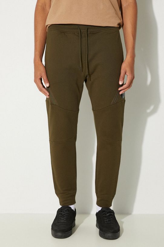 C.P. Company cotton joggers Diagonal Raised Fleece Lens Sweatpants