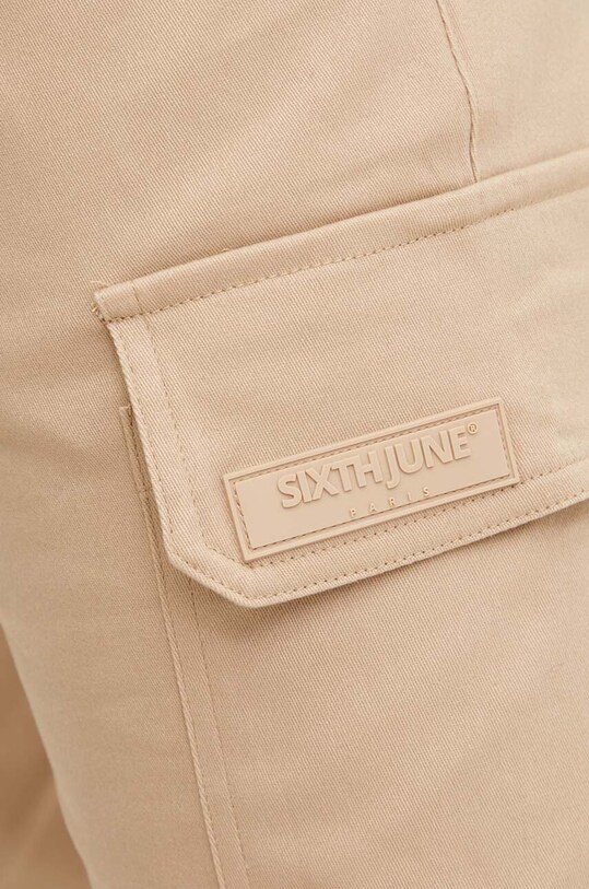 Sixth June pantaloni bej 23670.