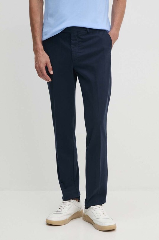 Штани Hackett London прямий темно-синій HM212487R