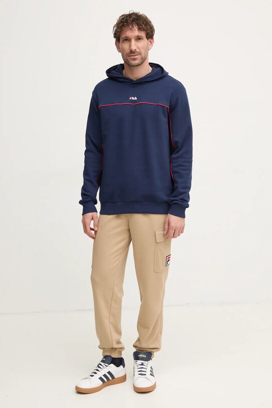 Спортивні штани Fila Longarone FAM0765 бежевий AW24
