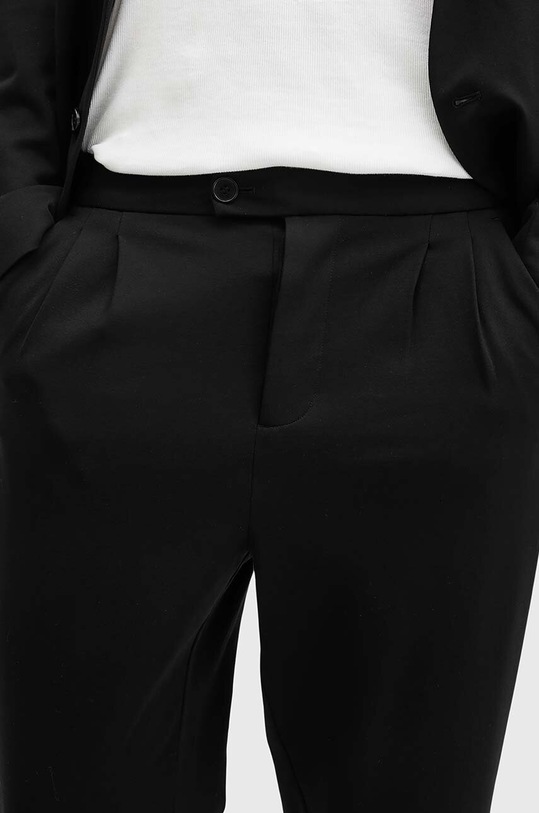 Îmbrăcăminte AllSaints pantaloni HELM M005QZ negru
