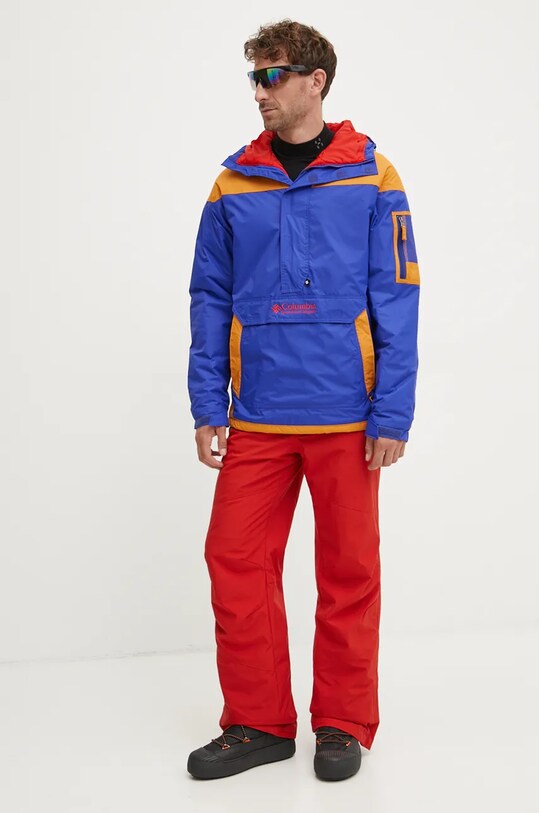 Columbia pantaloni Shafer Canyon 2088181 rosu AW24