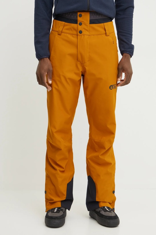 Nohavice Picture Object látka oranžová MPT0162