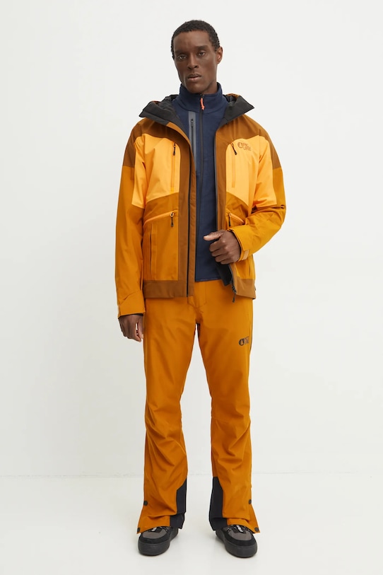 Брюки Picture Object MPT0162 коричневый AW24