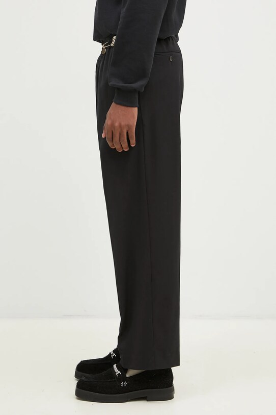 Aries wool blend trousers Tailored Slacker Pant AR3020002 black AW24