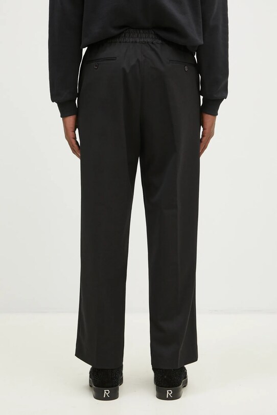 Clothing Aries wool blend trousers Tailored Slacker Pant AR3020002 black