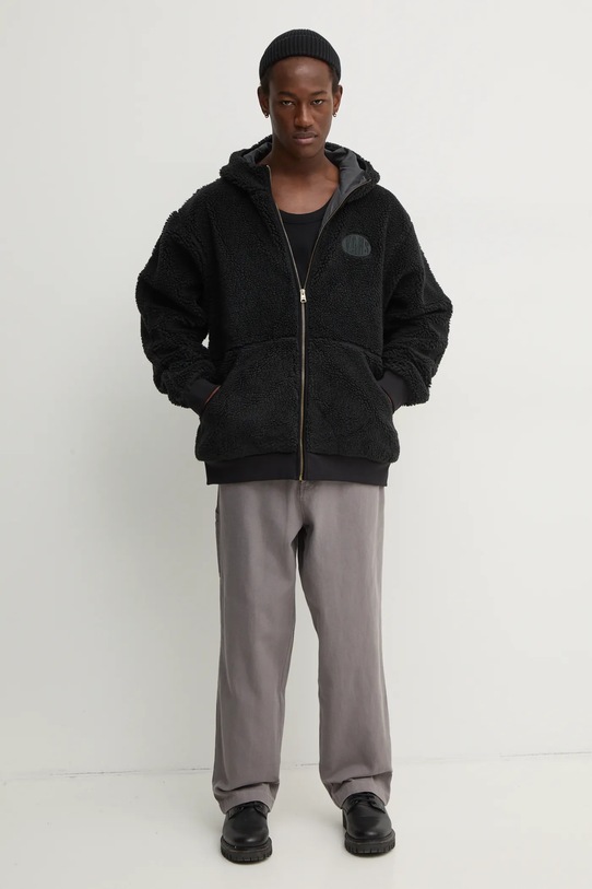 Хлопковые брюки Zoo York 60010001 серый AW24