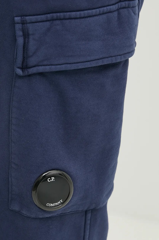 Бавовняні спортивні штани C.P. Company темно-синій 17CMSP062A006372R