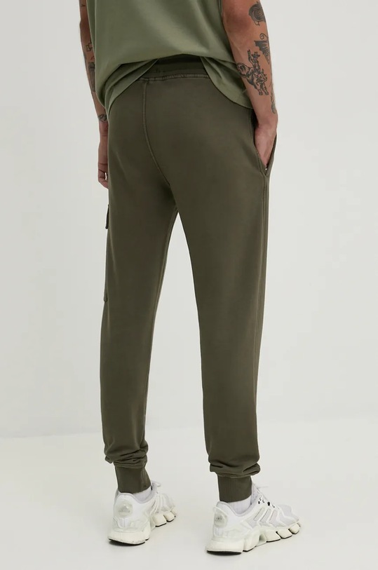 Îmbrăcăminte C.P. Company pantaloni de trening din bumbac 17CMSP062A006372R verde