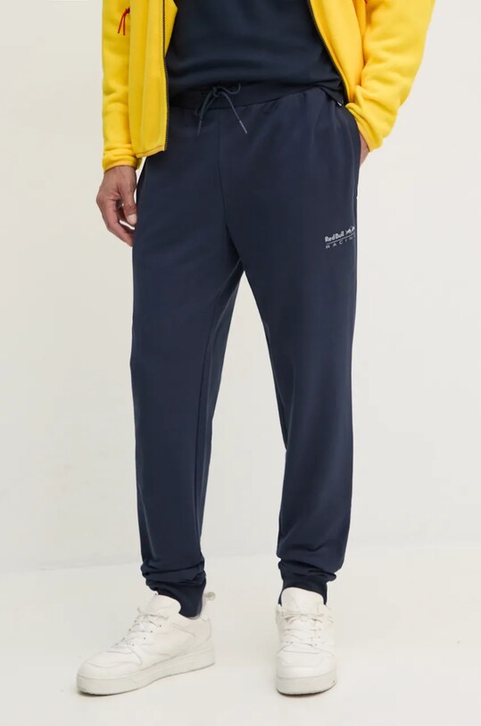 Red Bull Racing x Pepe Jeans melegítőnadrág elasztánnal sötétkék RM210002