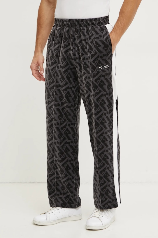 Tepláky Puma PUMA X SQUID GAME T7 pletenina šedá 627429