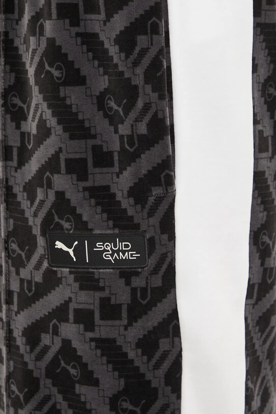 Puma pantaloni de trening PUMA X SQUID GAME T7 gri 627429