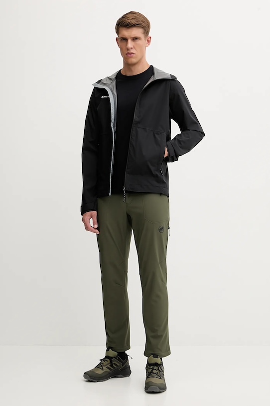 Mammut spodnie sportowe Runbold Winter 1021.01380 zielony AW25