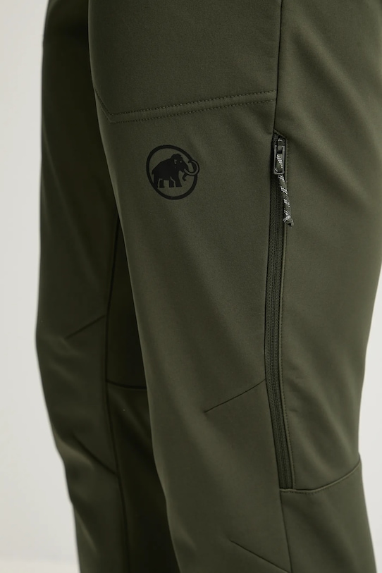 Mammut spodnie sportowe Runbold Winter zielony 1021.01380