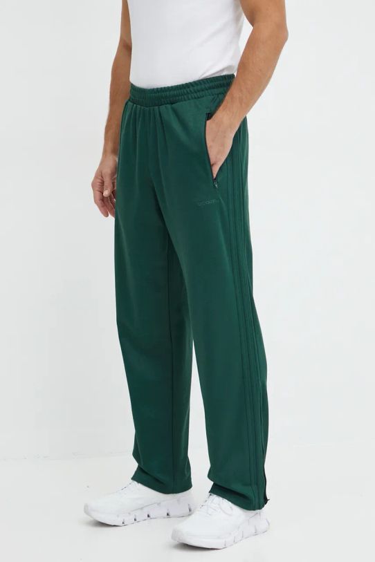 adidas Originals pantaloni de trening tricotaj verde IW3251