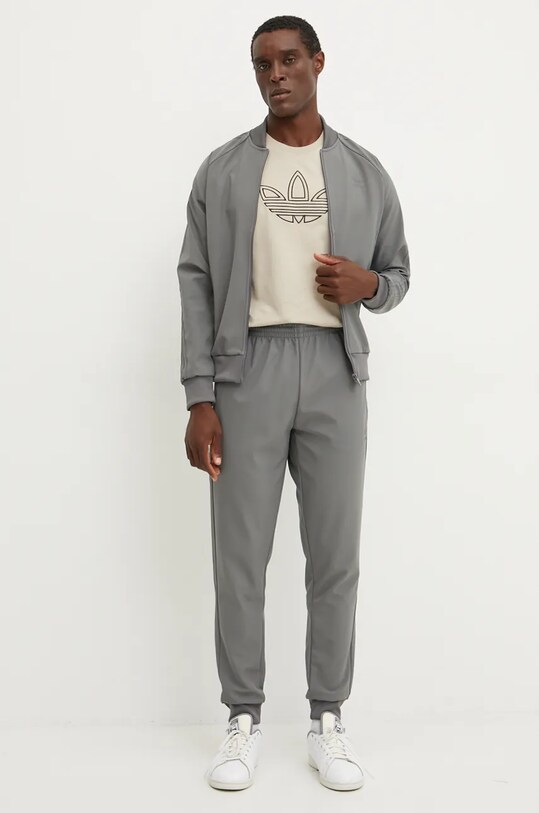 adidas Originals spodnie dresowe IY4872 szary AW24