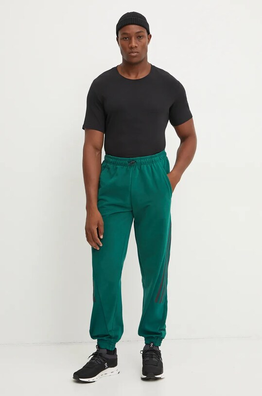 adidas pantaloni de trening Future Icons IW6089 verde AW24