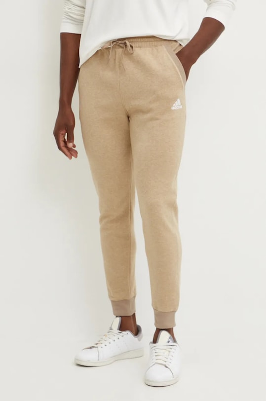 Спортивные штаны adidas меланж бежевый IY6606
