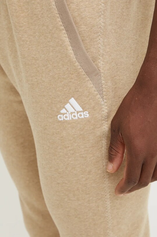 adidas spodnie dresowe beżowy IY6606