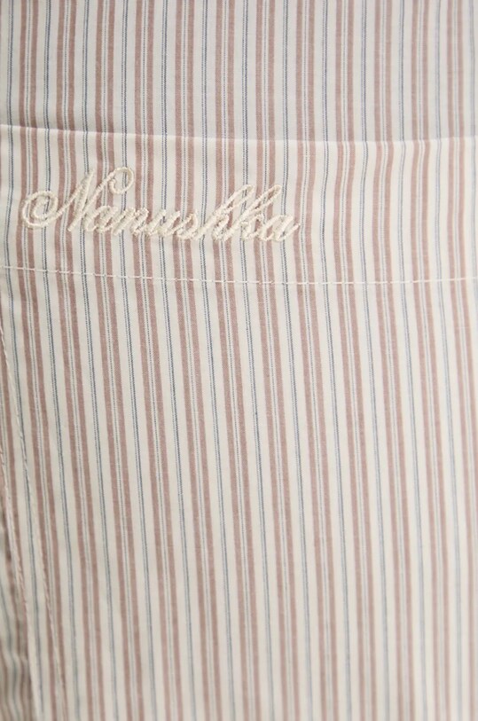 Брюки Nanushka FERRE NM24PFPA01775 бежевый