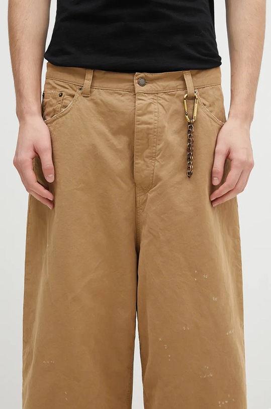 Bavlněné kalhoty DARKPARK Ray béžová MTR11.FAP05.008501