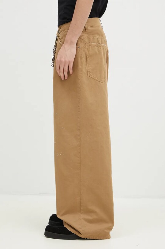 DARKPARK cotton trousers Ray MTR11.FAP05.008501 green AW24