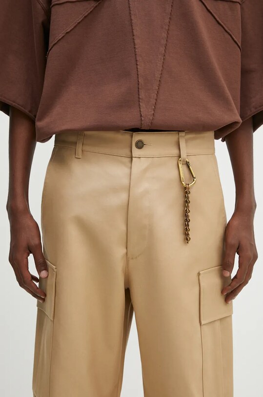DARKPARK cotton trousers Saint beige MTR19.FAC46.0085