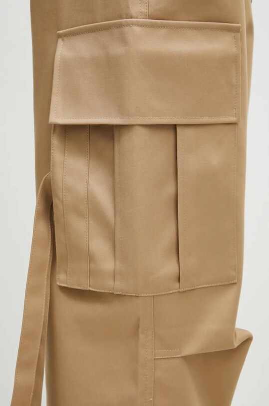 DARKPARK cotton trousers Saint MTR19.FAC46.0085 beige