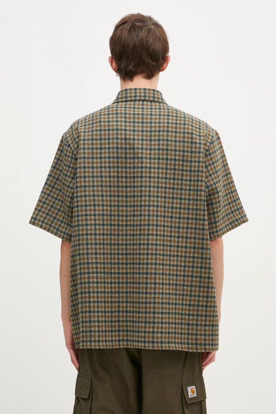 Одежда Шерстяная рубашка DARKPARK Vale MSH04.FAW11.8565 зелёный