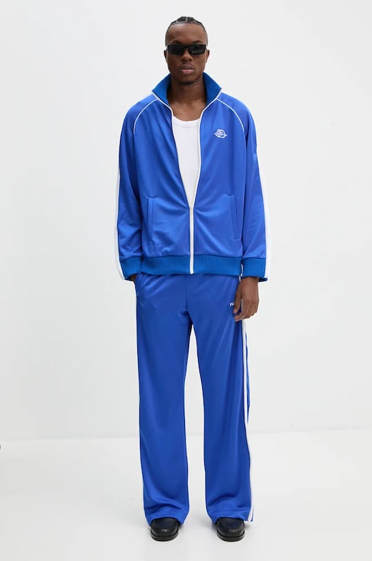 Fiorucci spodnie dresowe U01FMBPA057PL01BL06 niebieski AW24