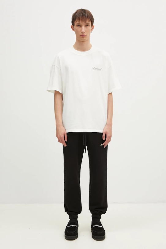 Bavlněné tepláky Represent Patron Of The Club Sweatpant MLM4278.001 černá