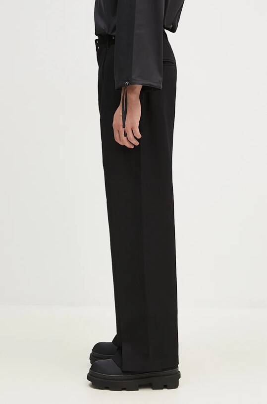 Andersson Bell wool trousers Soe Twill Wool Wrap Trousers apa754m black AW24
