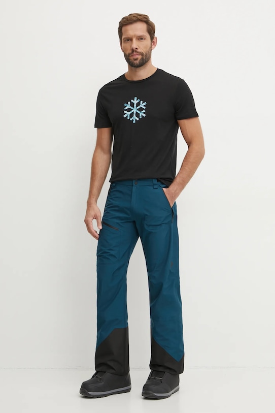 Lyžařské kalhoty Peak Performance Vertical Gore G80358 tyrkysová AW24