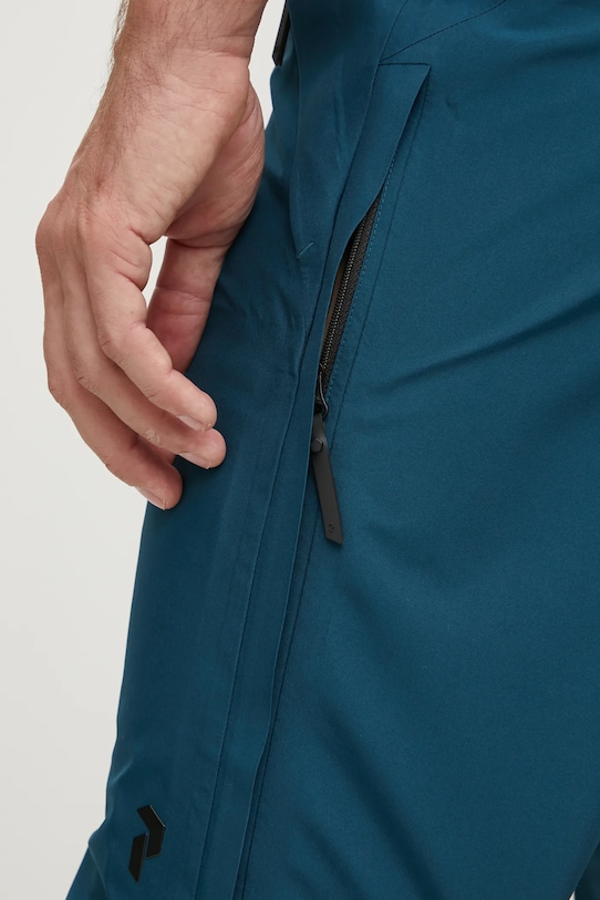 Lyžařské kalhoty Peak Performance Vertical Gore tyrkysová G80358