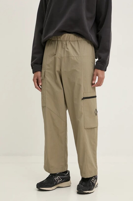A-COLD-WALL* pantaloni drept verde ACWMB304B