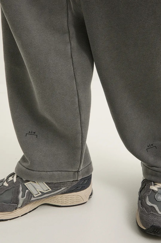 Bavlnené tepláky A-COLD-WALL* ACWMB293 sivá