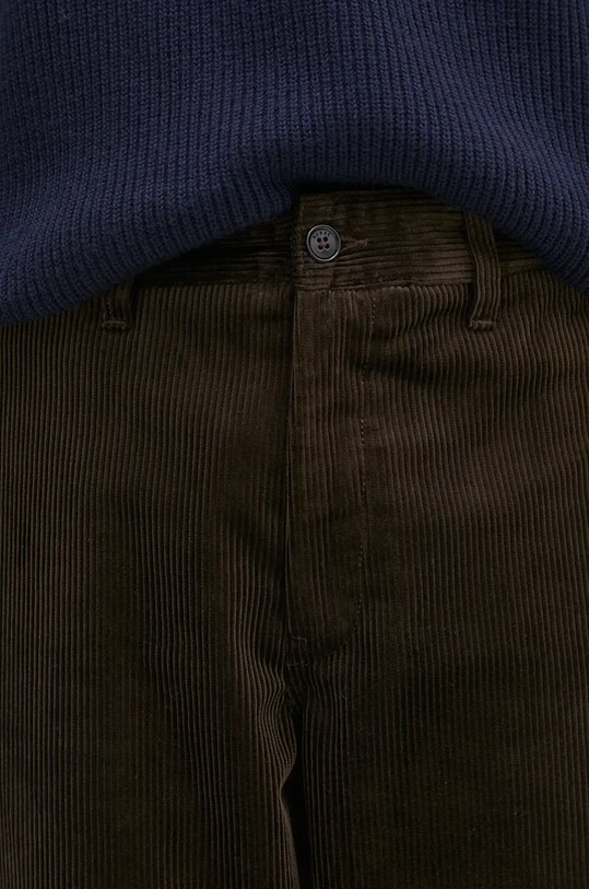 Вельветові штани Norse Projects Aros Regular Wide Wale Corduroy Chino коричневий N25.0407.2022