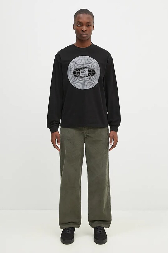 Вельветові штани Norse Projects Ragnar Relaxed Solotex Corduroy Pant зелений N25.0410.8098