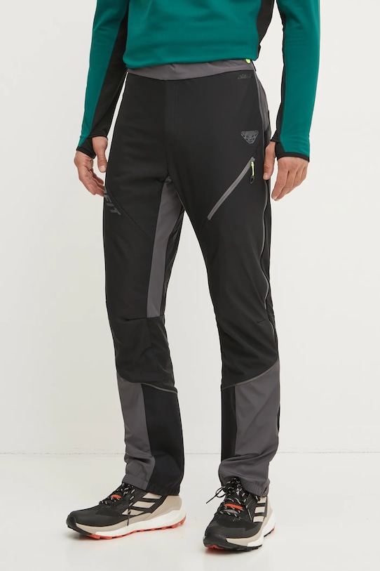 Dynafit pantaloni sportivi Mezzalama Polartec Alpha tessuto nero 08.0000071602