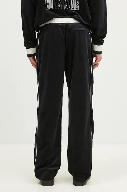 Billionaire Boys Club pantaloni de trening din velur Velour Track Pant negru B24314