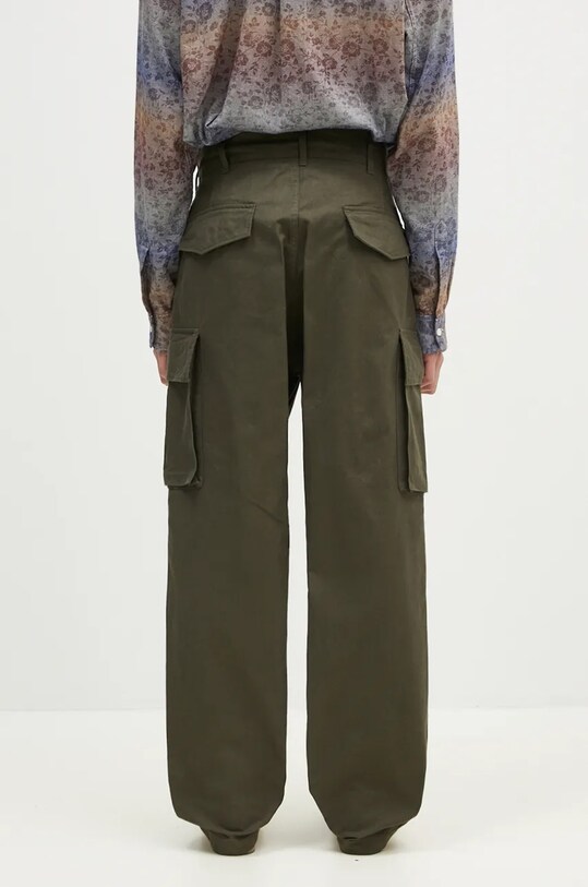 Oblečení Bavlněné kalhoty Engineered Garments FA Pant 24F1F016 zelená