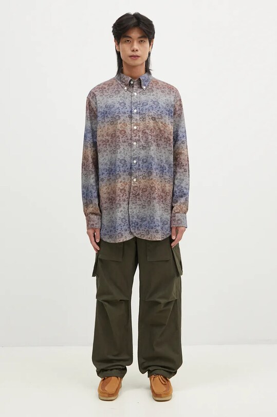 Bavlněné kalhoty Engineered Garments FA Pant 24F1F016