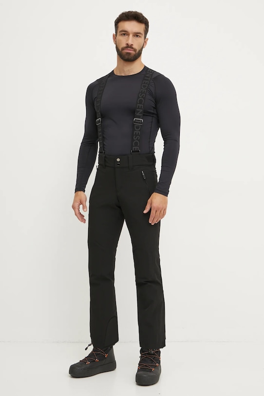 Лижні штани Descente Swiss Slim тканина чорний DWMYGD43Y