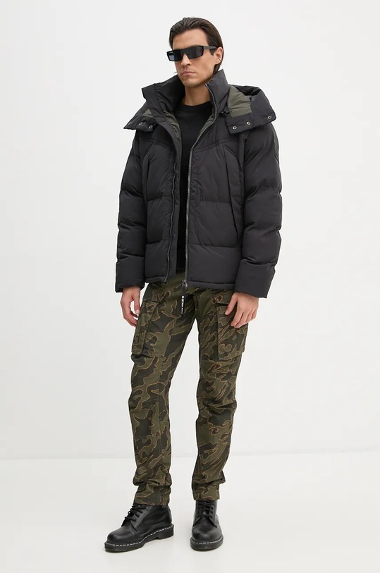 G-Star pantaloni de bumbac D02190.D553 verde AW24