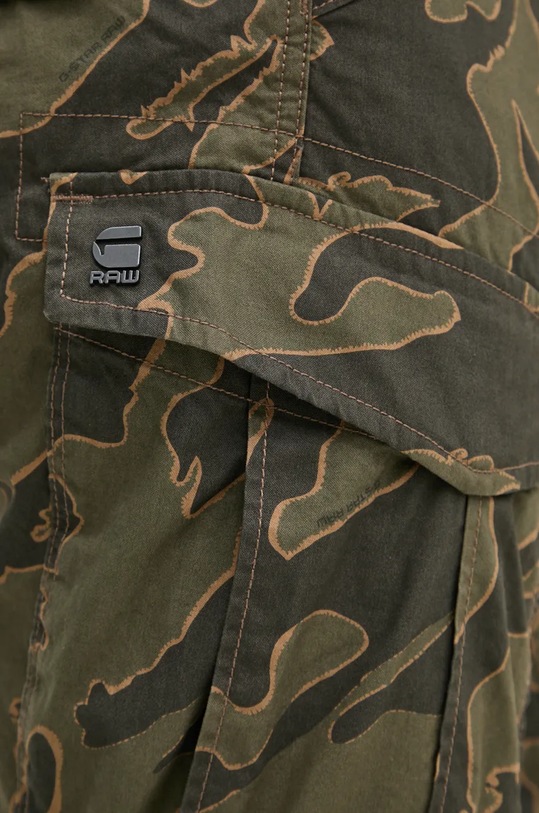 G-Star pantaloni de bumbac verde D02190.D553