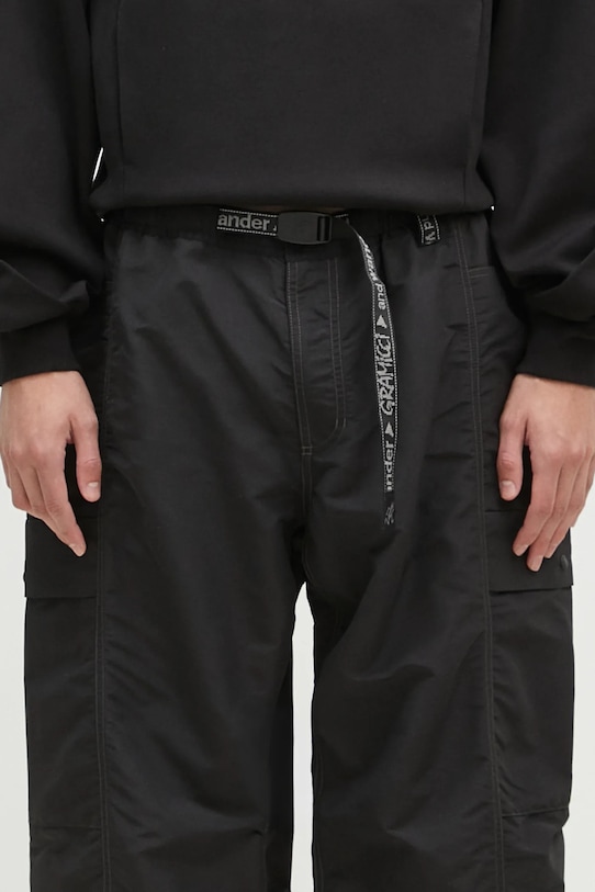 Hlače Gramicci Patchwork Wind Short GUP4.F3003.M crna