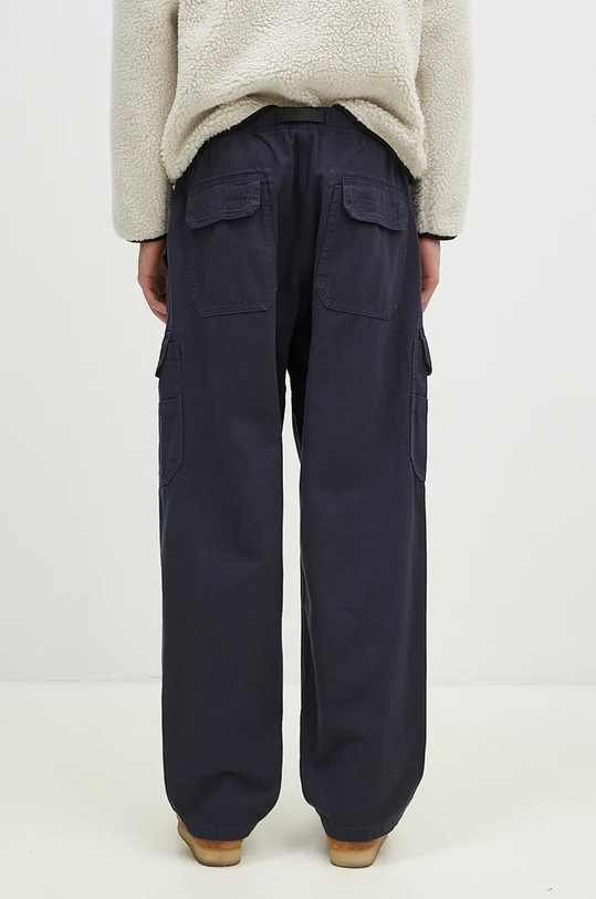 Odzież Gramicci spodnie bawełniane Summit Cargo Pant G4FM.P008 granatowy